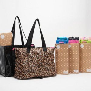 California Innovations - 2 Coordinating Market Totes – Isaac Mizrahi Set